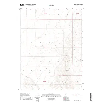 2018 Map of Hole In The Wall, 2018 Print