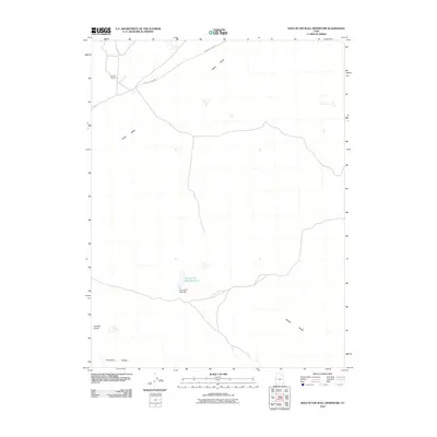 2010 Map of Hole-in-the-Wall Reservoir, 2010 Print
