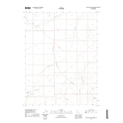 2020 Map of Hole-in-the-Wall Reservoir, 2020 Print
