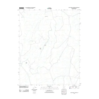 2011 Map of Hole-n-Wall Canyon, 2011 Print
