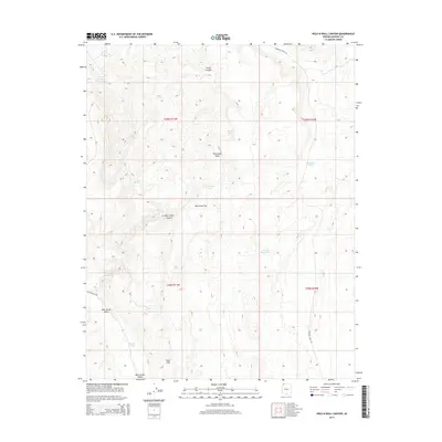 2014 Map of Hole-n-Wall Canyon, 2014 Print