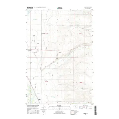 2017 Map of Holker, 2017 Print