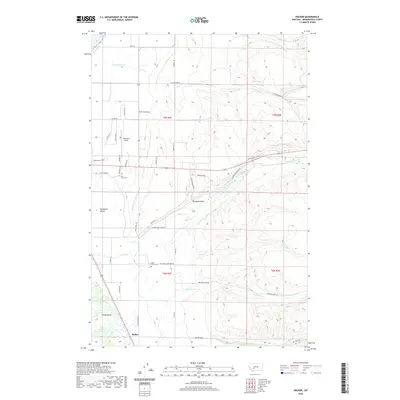 2020 Map of Holker, 2020 Print