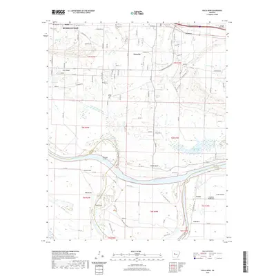2020 Map of Holla Bend, 2020 Print