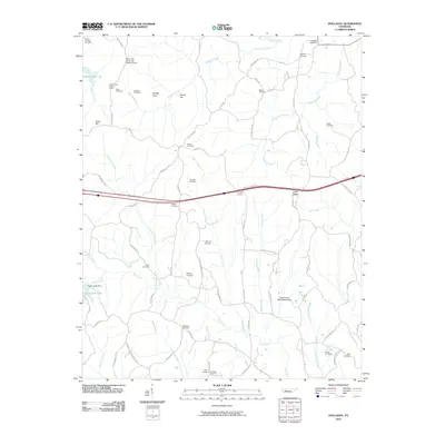 2010 Map of Holladay, 2010 Print