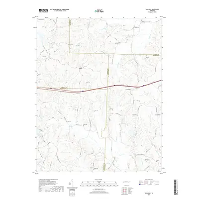 2019 Map of Holladay, 2019 Print