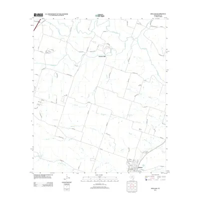 2013 Map of Holland, 2013 Print
