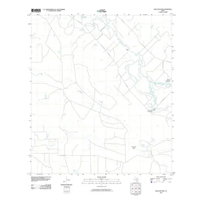 2010 Map of Holland Dam, 2010 Print