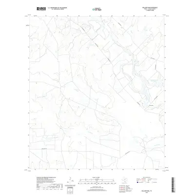 2019 Map of Holland Dam, 2019 Print