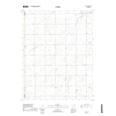 2018 Map of Holland, 2018 Print