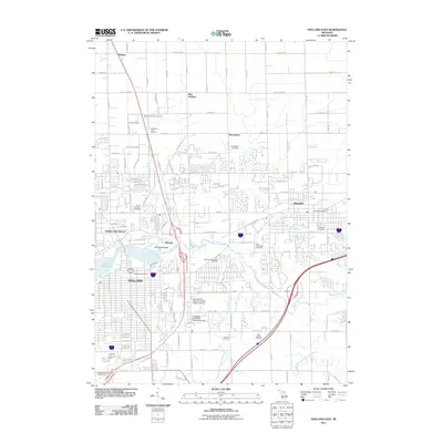 2011 Map of Holland East, 2011 Print