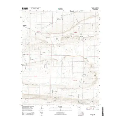 2014 Map of Holland, 2014 Print