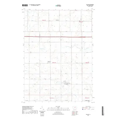 2018 Map of Holland, 2018 Print