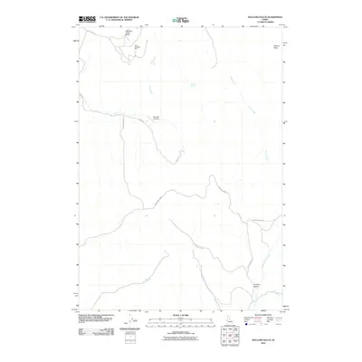 2010 Map of Holland Gulch, 2010 Print