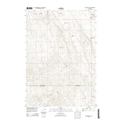 2013 Map of Holland Gulch, 2013 Print