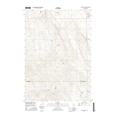 2017 Map of Holland Gulch, 2017 Print