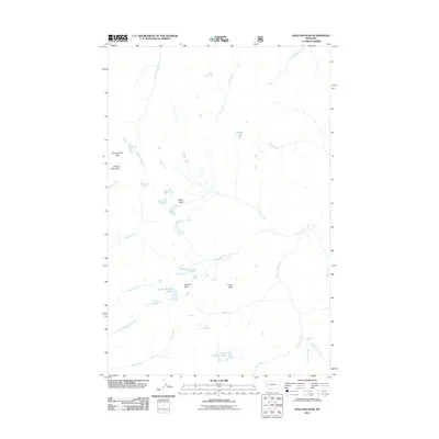 2011 Map of Holland Peak, 2011 Print