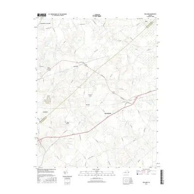 2016 Map of Holland, 2016 Print