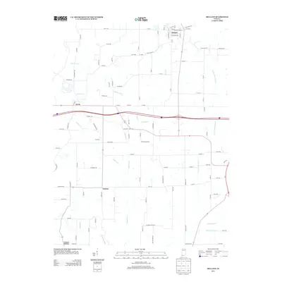 2013 Map of Holland, 2013 Print