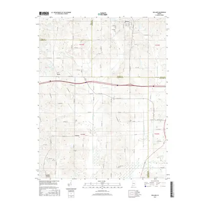 2016 Map of Holland, 2016 Print