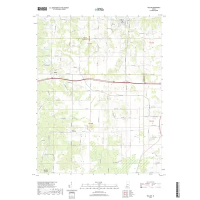 2019 Map of Holland, 2019 Print