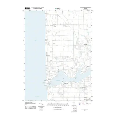 2011 Map of Holland West, 2011 Print