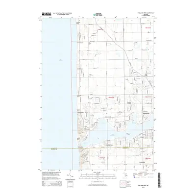 2014 Map of Holland West, 2014 Print