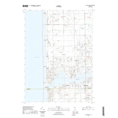 2019 Map of Holland West, 2019 Print