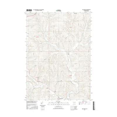 2016 Map of Hollandale, 2016 Print