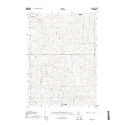 2018 Map of Hollandale, 2018 Print