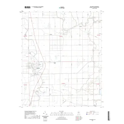 2020 Map of Hollandale, 2020 Print