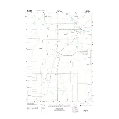 2013 Map of Holley, 2013 Print