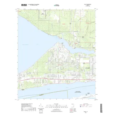 2018 Map of Holley, 2018 Print