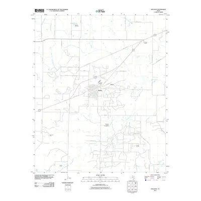 2010 Map of Holliday, 2010 Print