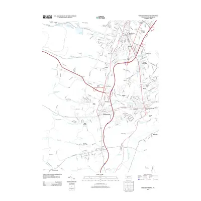 2013 Map of Hollidaysburg, 2013 Print