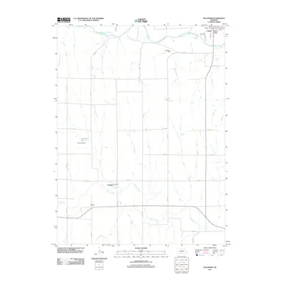 2011 Map of Hollinger, 2011 Print
