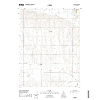 2017 Map of Hollinger, 2017 Print