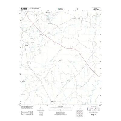 2011 Map of Hollins, 2011 Print