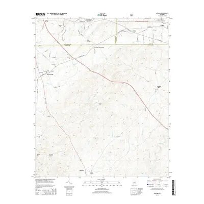 2014 Map of Hollins, 2014 Print