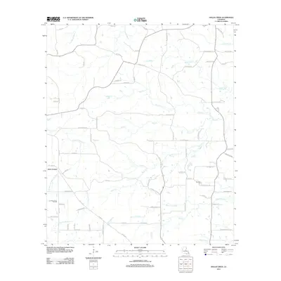 2012 Map of Hollis Creek, 2012 Print