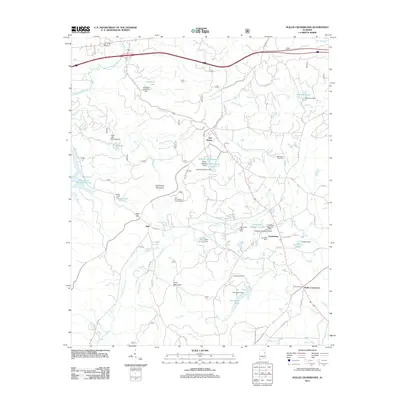 2011 Map of Hollis Crossroads, 2011 Print