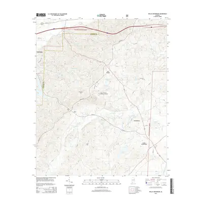 2014 Map of Hollis Crossroads, 2014 Print