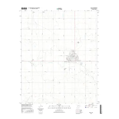 2016 Map of Hollis, 2016 Print