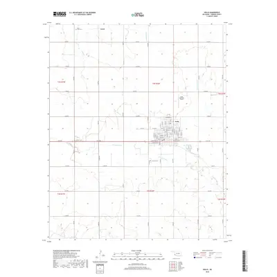 2018 Map of Hollis, 2018 Print