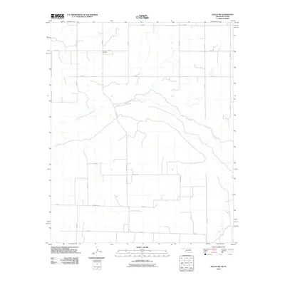 2010 Map of Hollis SW, 2010 Print