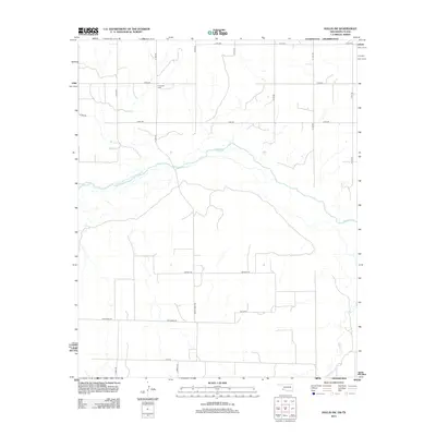 2012 Map of Hollis SW, 2012 Print