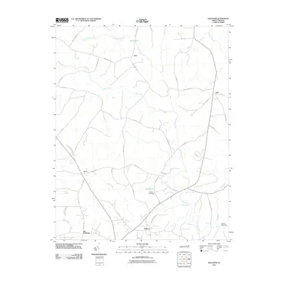 2010 Map of Hollister, 2010 Print