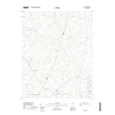 2019 Map of Hollister, 2019 Print