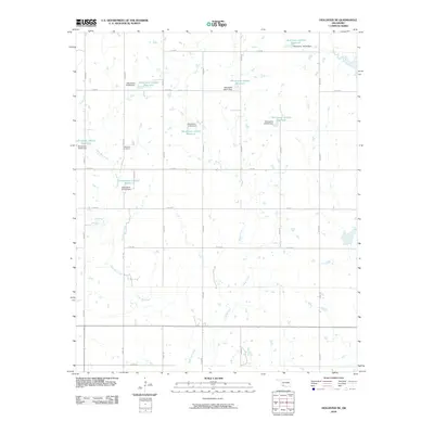 2010 Map of Hollister NE, 2010 Print
