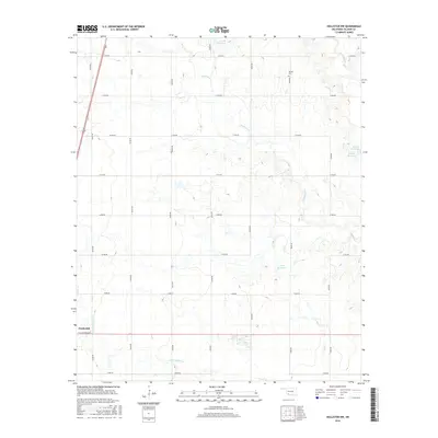 2016 Map of Hollister NW, 2016 Print